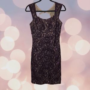 Purple sequins dress